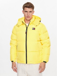 Tommy Jeans Kurtka puchowa Alaska DM0DM15445 Żółty Regular Fit