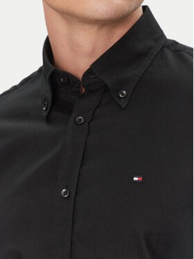 Tommy Hilfiger Koszula MW0MW38658 Czarny Slim Fit