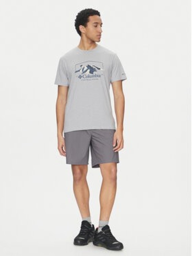 Columbia T-Shirt Path Lake™ II Graphic 1934814 Szary Regular Fit