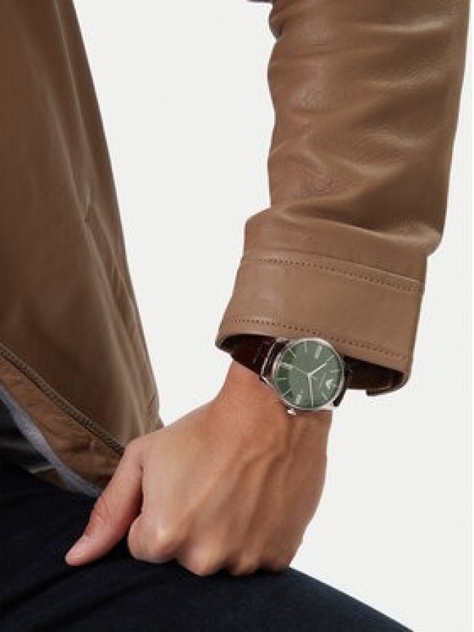 Emporio Armani Zegarek Minimalist AR11672 Brązowy