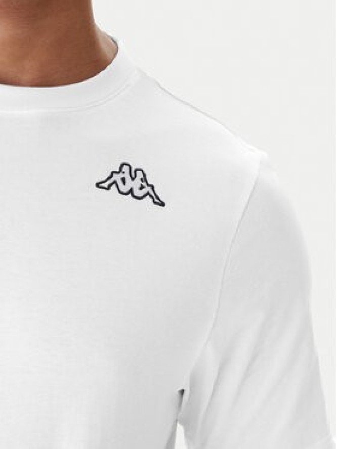 Kappa Komplet t-shirtów Logo Sylvo 322562W Biały Regular Fit