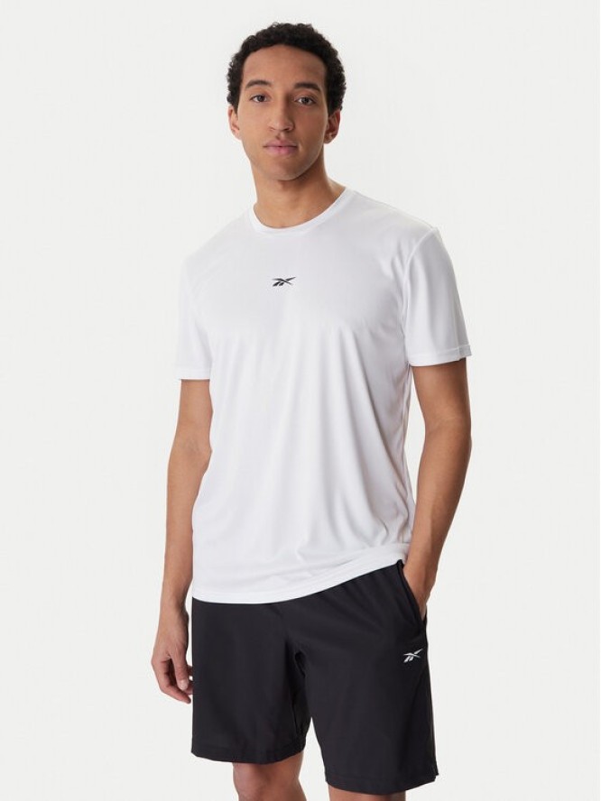 Reebok T-Shirt RK25602CCM Biały Regular Fit