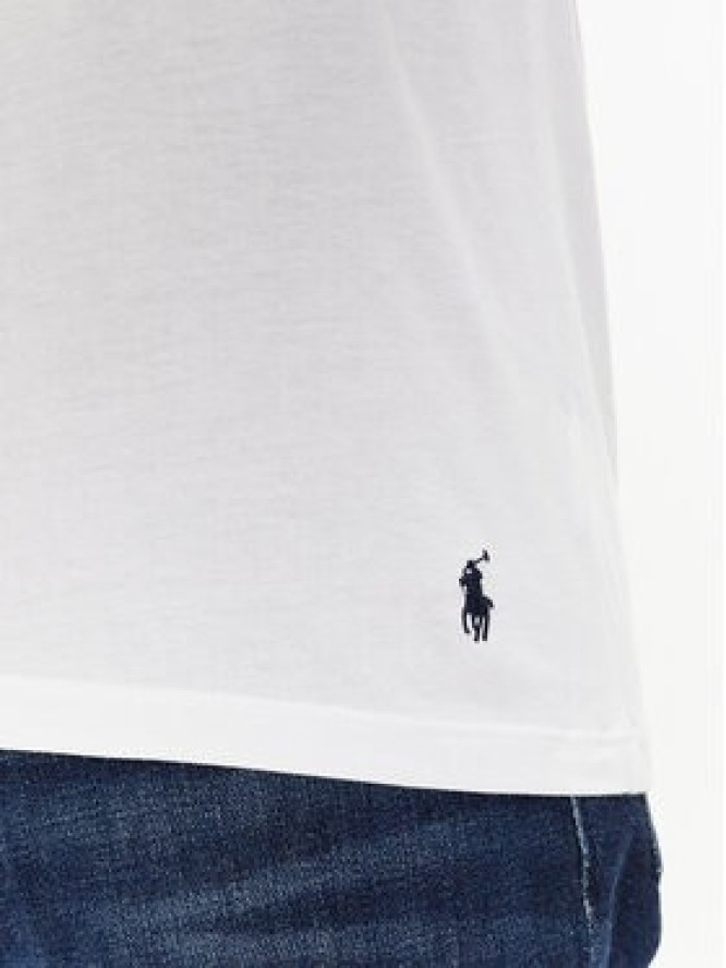 Polo Ralph Lauren Komplet t-shirtów 714936903001 Biały Slim Fit