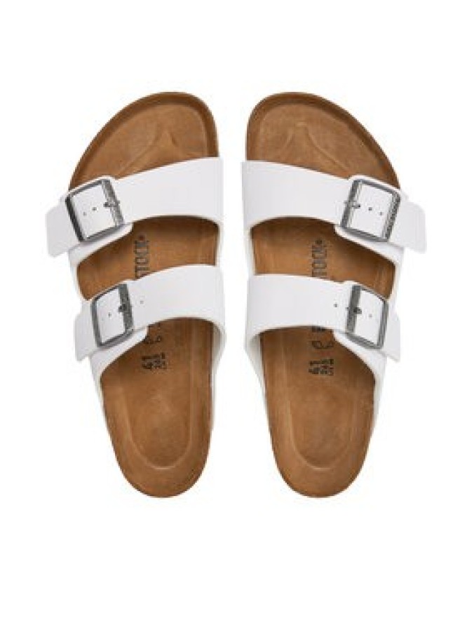 Birkenstock Klapki Arizona Birko-Flor 552681 Biały