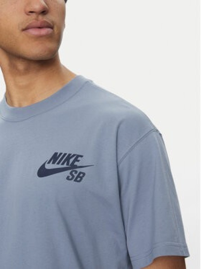 Nike T-Shirt DC7817 493 Niebieski Regular Fit