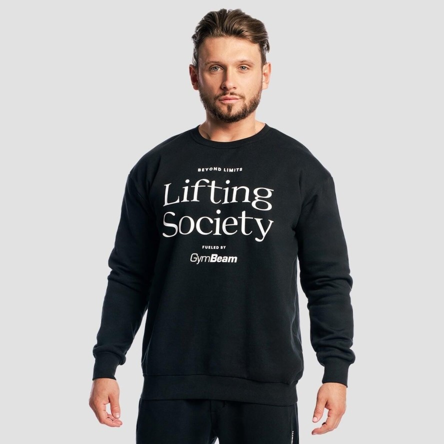 Bluza męska fitness bez kaptura Lifting Society
