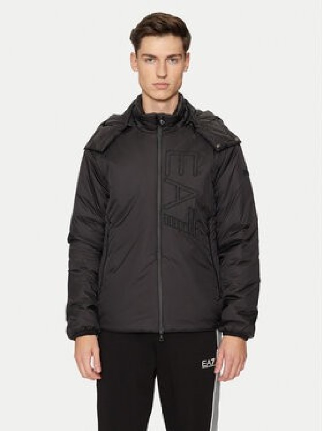 EA7 Emporio Armani Kurtka zimowa 6DPB22 PNGAZ 1200 Czarny Regular Fit