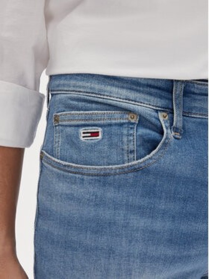 Tommy Jeans Jeansy Scanton DM0DM21002 Niebieski Slim Fit