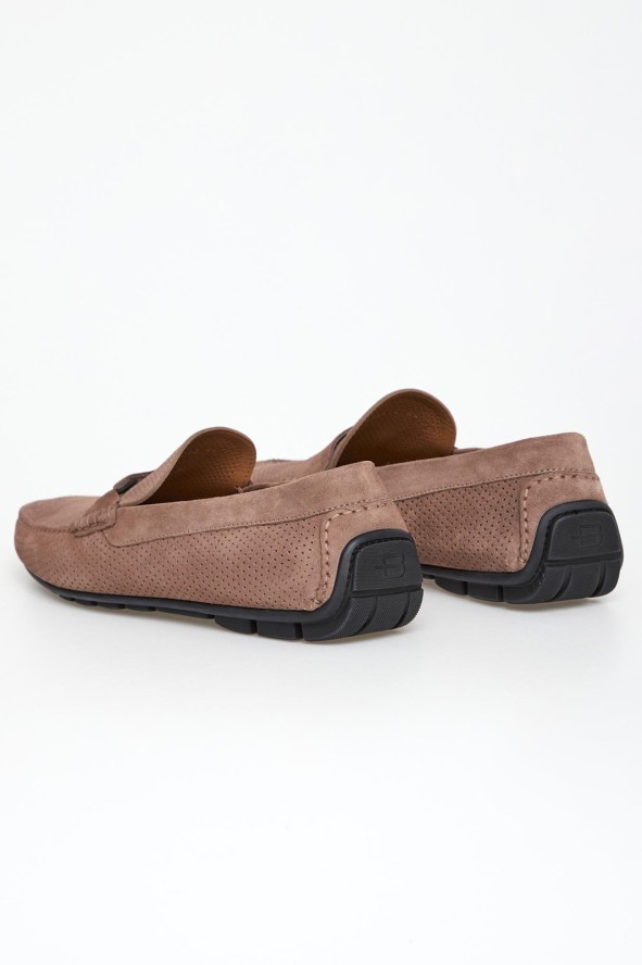 Mokasyny męskie zamszowe BALDININI