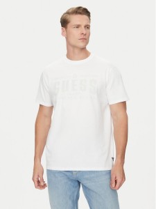 Guess T-Shirt M5GI27 KBW41 Biały Regular Fit