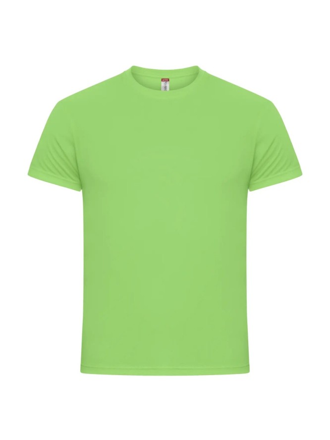 clique Basic Active-T męski T-shirt 100% poliester – Active Green