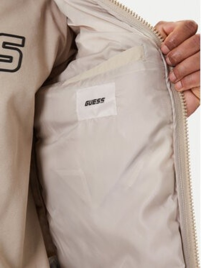 Guess Kurtka przejściowa Z5YL09 WGTN0 Beżowy Regular Fit