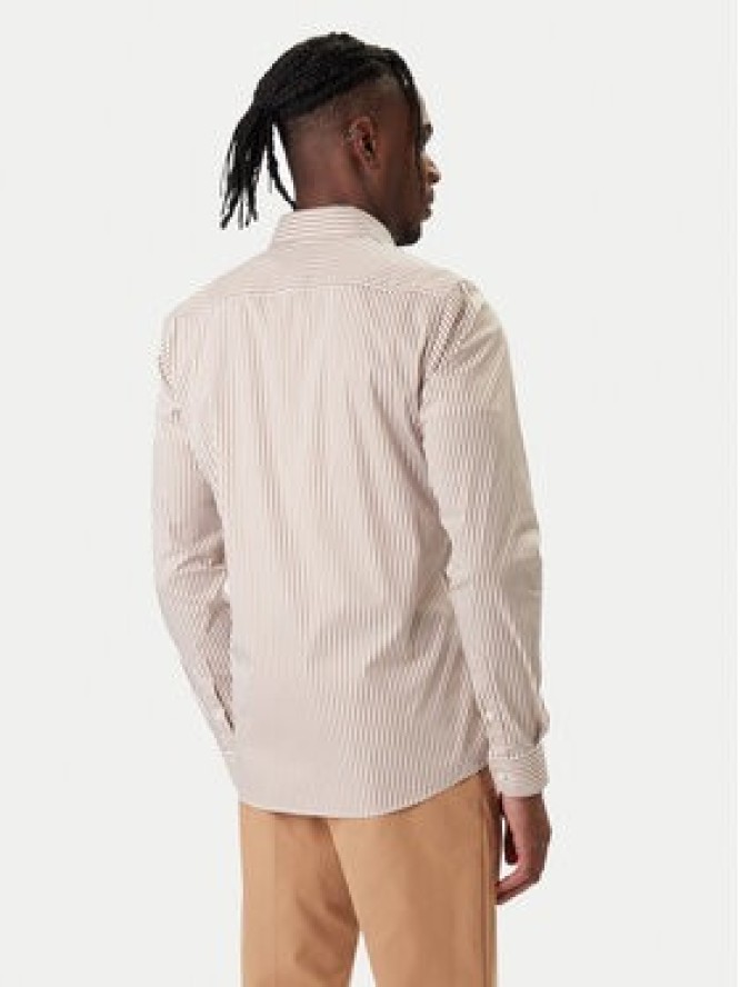BOSS Koszula H-Roan 50556085 Beżowy Slim Fit