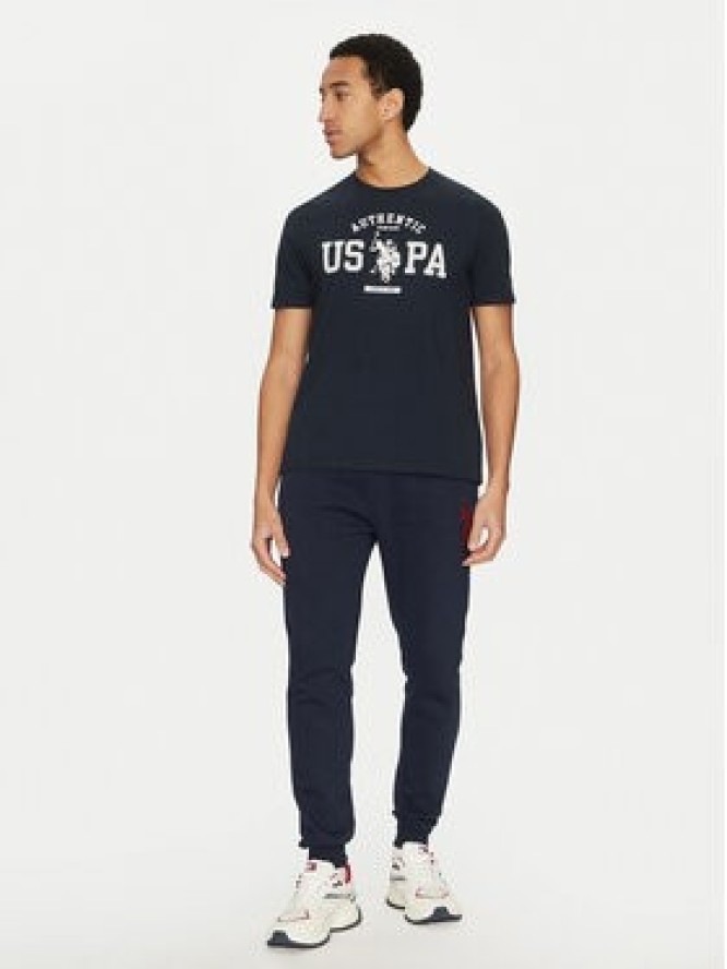 U.S. Polo Assn. T-Shirt MUP4083 Granatowy Regular Fit