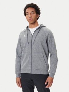 Under Armour Bluza Ua Rival 1379767 Szary Loose Fit