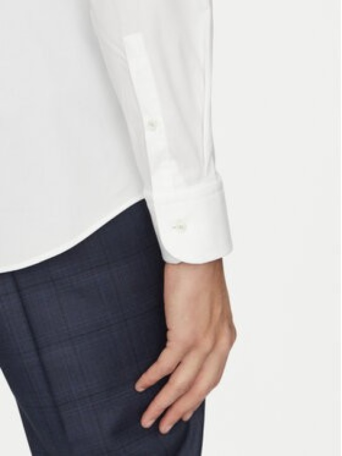 BOSS Koszula Hank 50532804 Biały Slim Fit