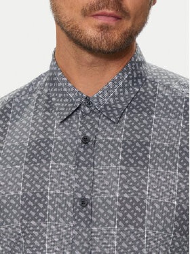 Boss Koszula Liam 50521641 Szary Regular Fit