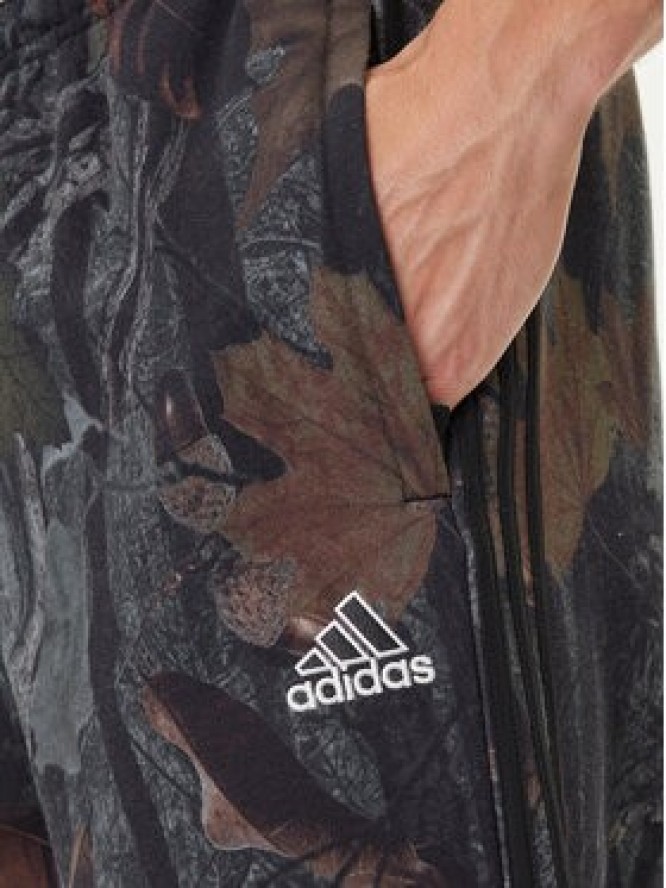 adidas Spodnie dresowe Camo JY2773 Szary Loose Fit