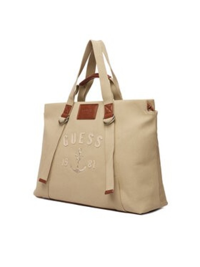Guess Torba weekendowa HMOSCM P6246 Beżowy jasny