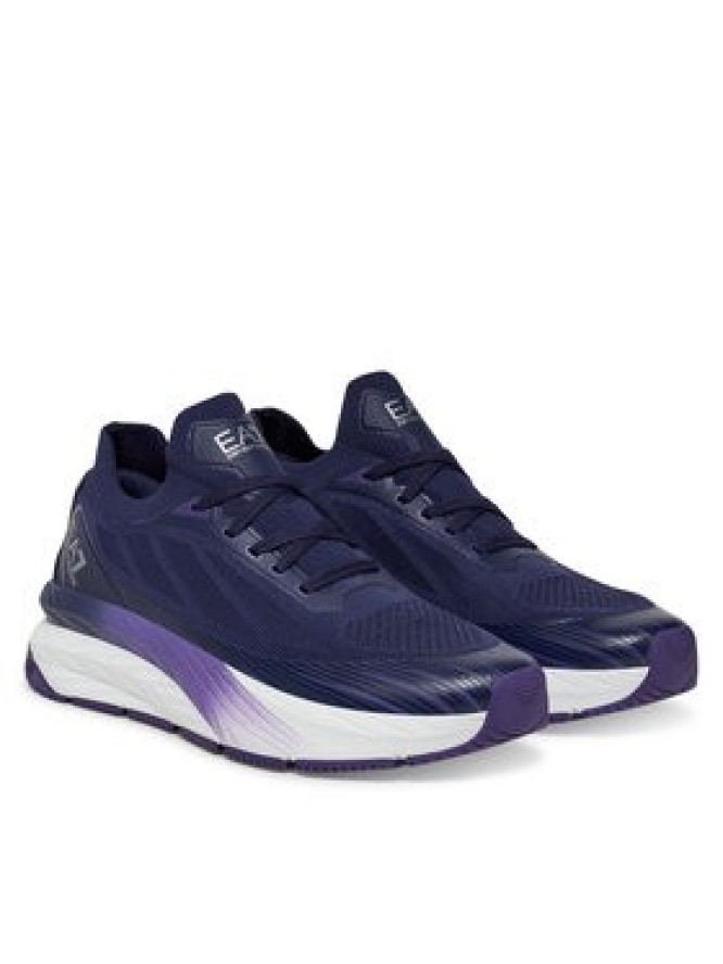 EA7 Emporio Armani Sneakersy X8X176 XK377 U548 Granatowy