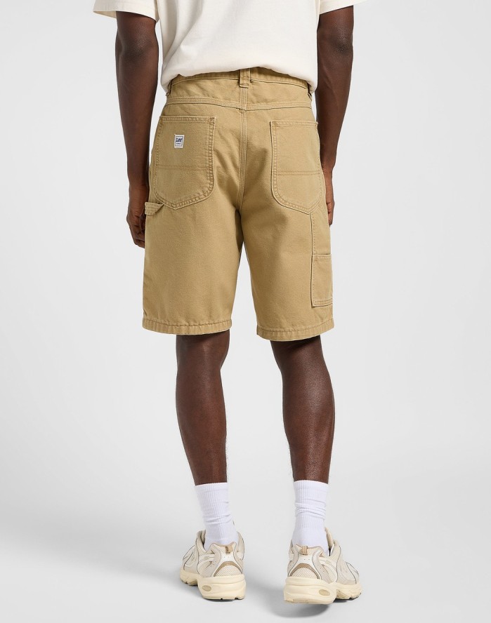 MĘSKIE SPODENKI LEE CARPENTER SHORT OSCAR KHAKI 112364158