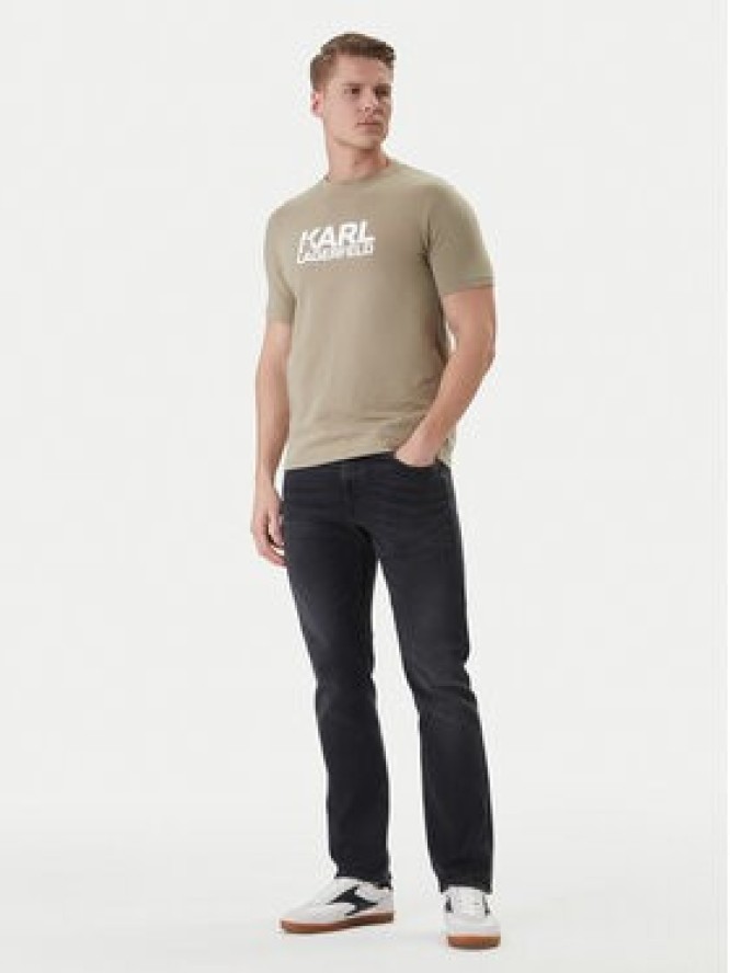 KARL LAGERFELD T-Shirt 755780 562235 Khaki Regular Fit