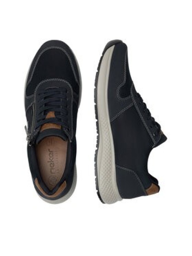 Rieker Półbuty B7613-14 Niebieski