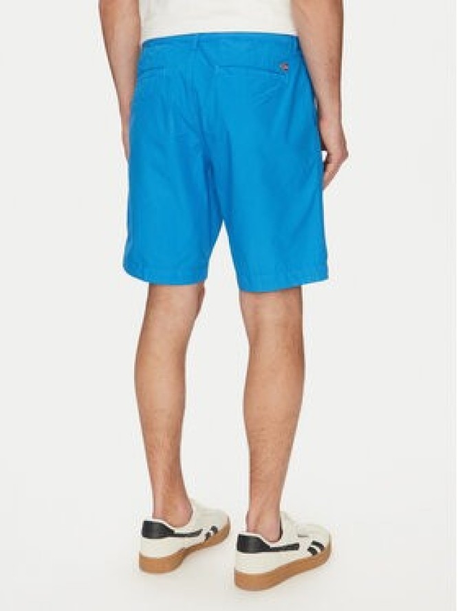 Napapijri Szorty materiałowe Nakuru 6 NP0A4HRV Niebieski Regular Fit