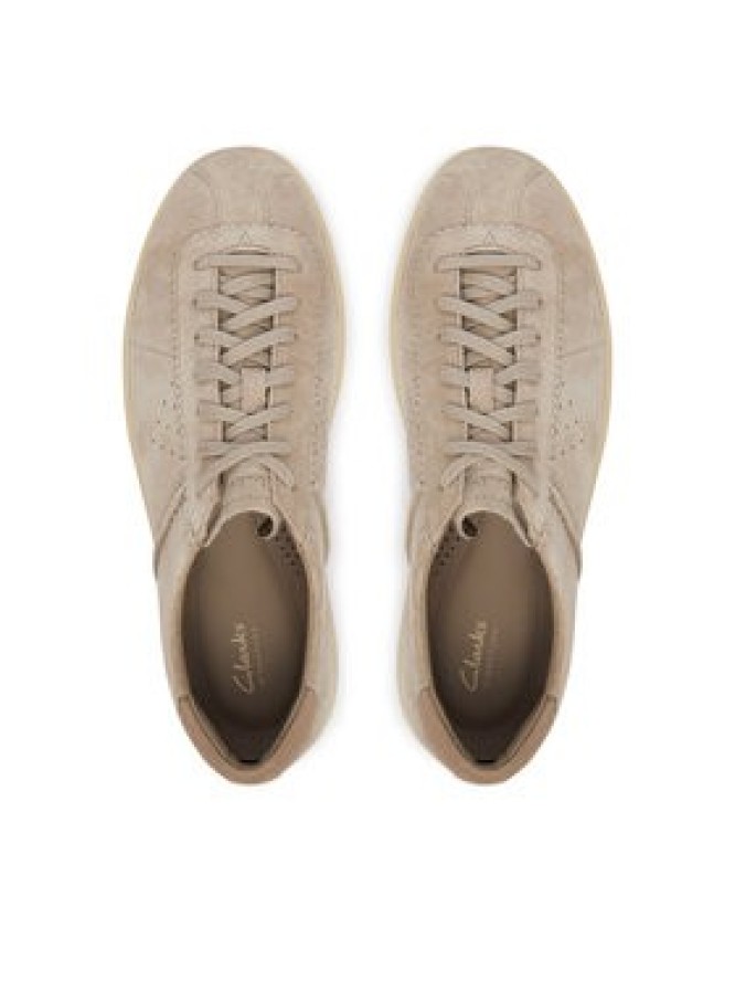 Clarks Sneakersy Lockford Lace 26186195 Szary