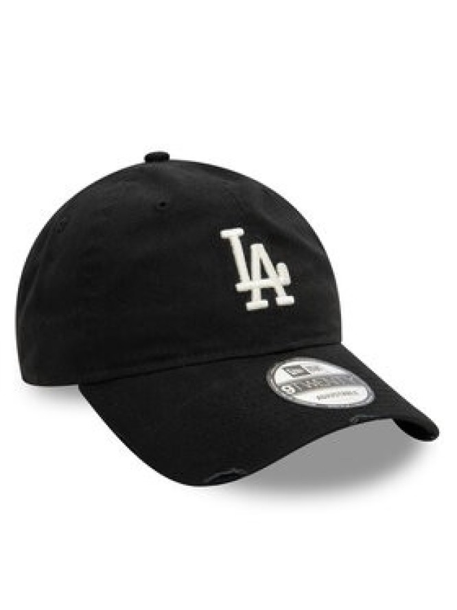 New Era Czapka z daszkiem LA Dodgers Distressed 9TWENTY 60595229 Czarny