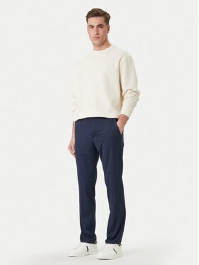 Guess Chinosy M5BB75 WHHO2 Granatowy Slim Fit