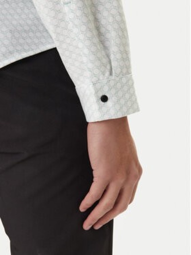 BOSS Koszula Excurse 50554481 Zielony Regular Fit