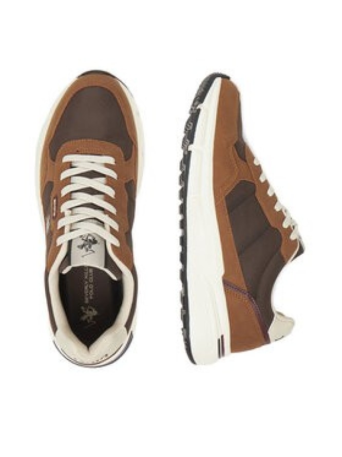 Beverly Hills Polo Club Sneakersy CEO-V5-MARCO Brązowy