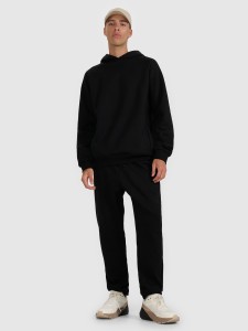 4F Spodnie dresowe męskie - czarne XL