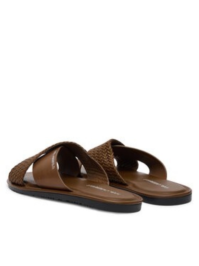 KARL LAGERFELD Klapki Kastor IV KL70214C Brązowy