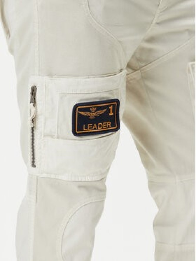 Aeronautica Militare Spodnie materiałowe 252PA1664UCT04241 Beżowy Regular Fit