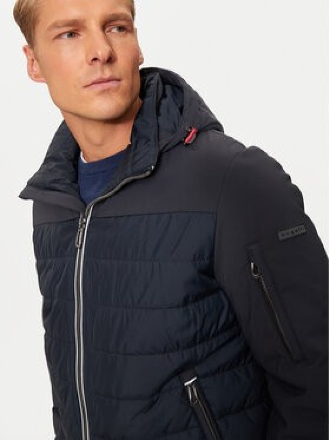 Bugatti Kurtka zimowa 673113-61031 Granatowy Regular Fit