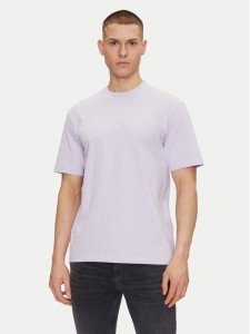 HUGO T-Shirt Dapolino 50488330 Fioletowy Relaxed Fit