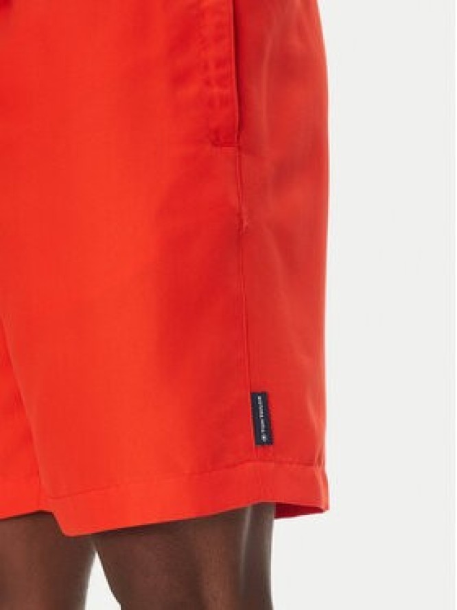 Tom Tailor Szorty kąpielowe 1045069 Czerwony Regular Fit