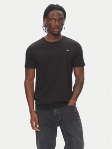 Emporio Armani T-Shirt EM000574 AF12331 UC001 Czarny Regular Fit