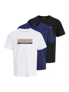 Jack & Jones Komplet t-shirtów Inwood 12291374 Kolorowy Regular Fit