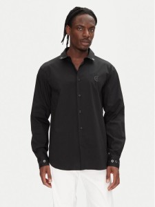 Just Cavalli Koszula 78OAL2A0 Czarny Relaxed Fit