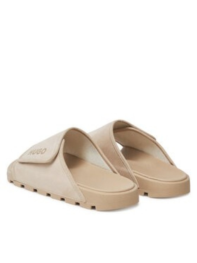 HUGO Klapki Evander 50548704 Beżowy