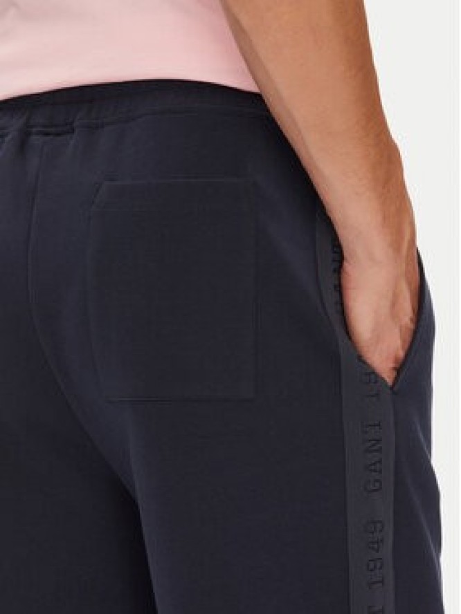 Gant Szorty sportowe 2825122T Granatowy Regular Fit