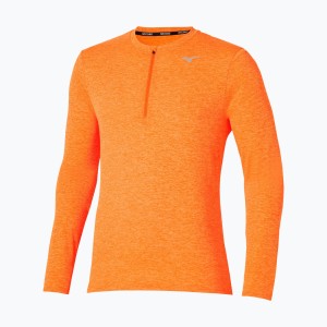 Longsleeve do biegania męski Mizuno Core Impulse Half Zip Tee