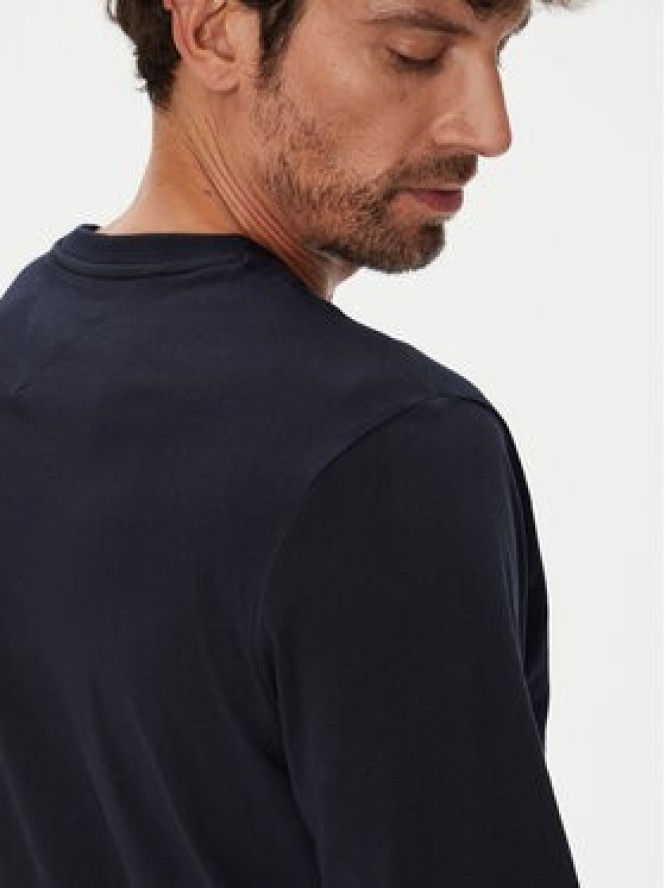Tommy Hilfiger Longsleeve Stack MW0MW41293 Granatowy Regular Fit