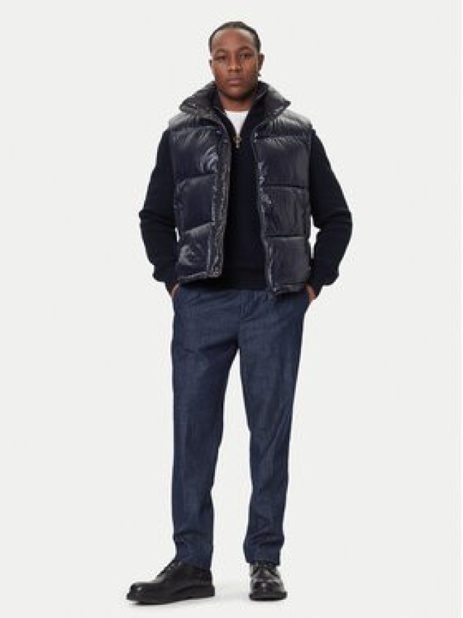 Save The Duck Kamizelka D81382U LOVE21 Granatowy Regular Fit