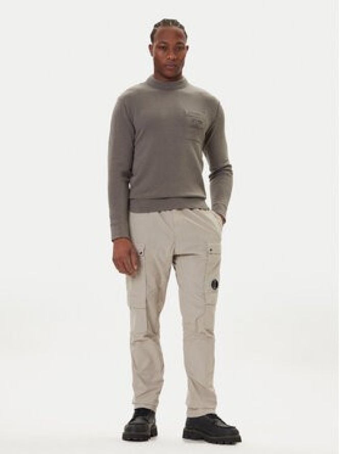 C.P. Company Sweter 19CMKN061A110432A Szary Regular Fit