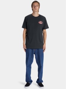 DC Shoes T-Shirt Truckin Tees ADYZT05284 Czarny Regular Fit