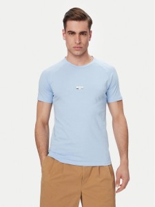 BOSS T-Shirt 50517970 Niebieski Slim Fit